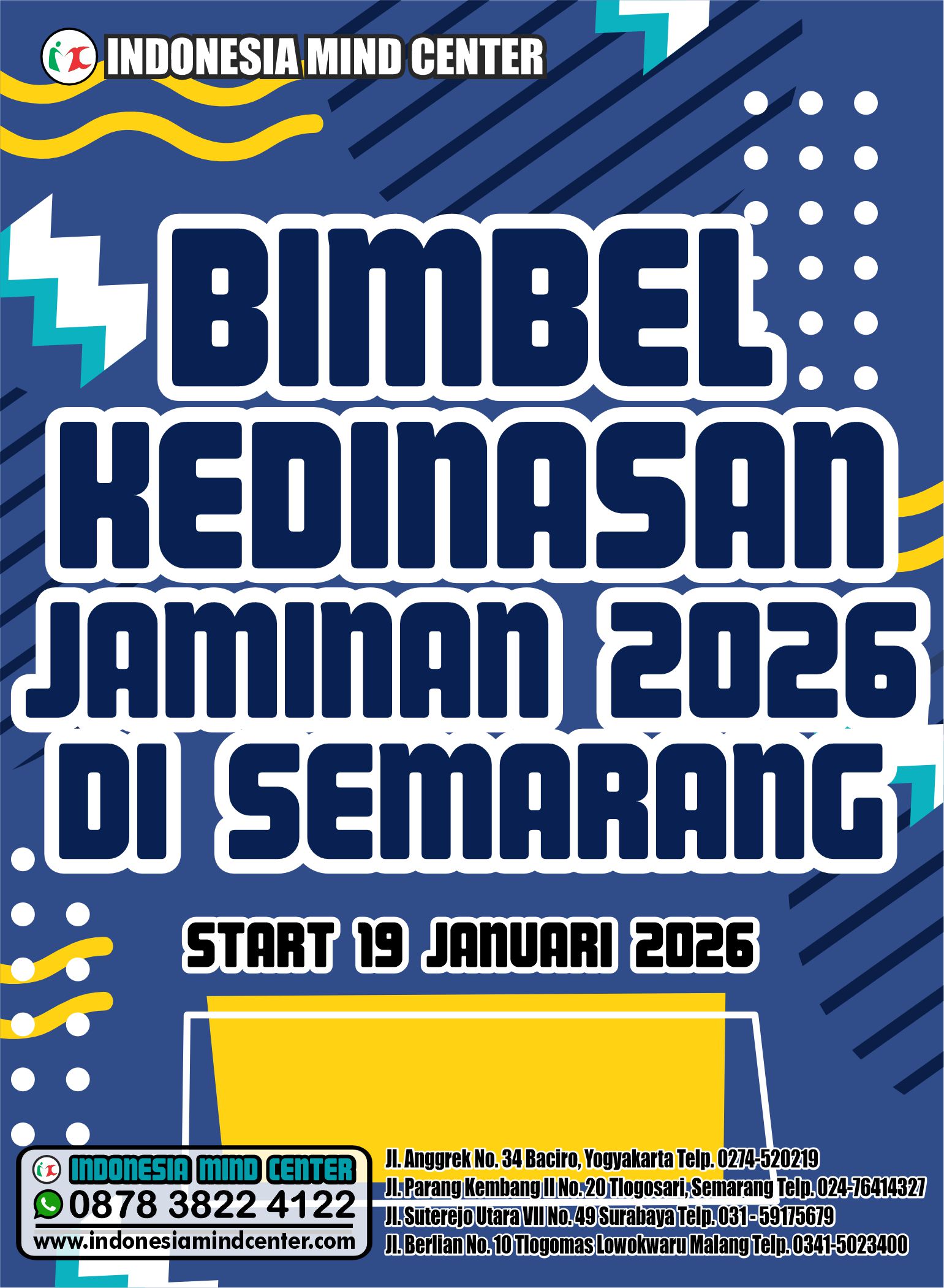 BIMBEL KEDINASAN 2026 SEMARANG