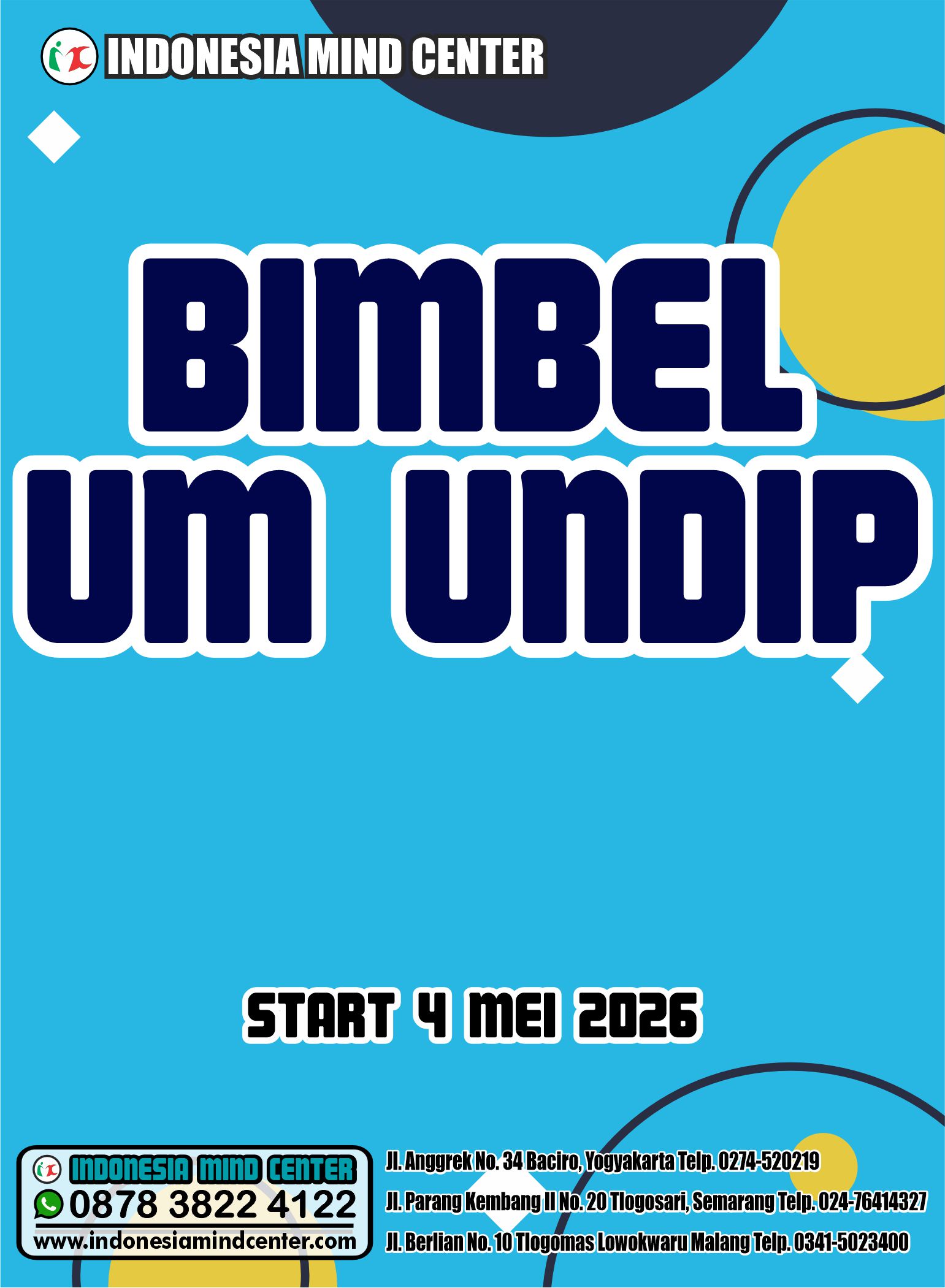 BIMBEL UM UNDIP
