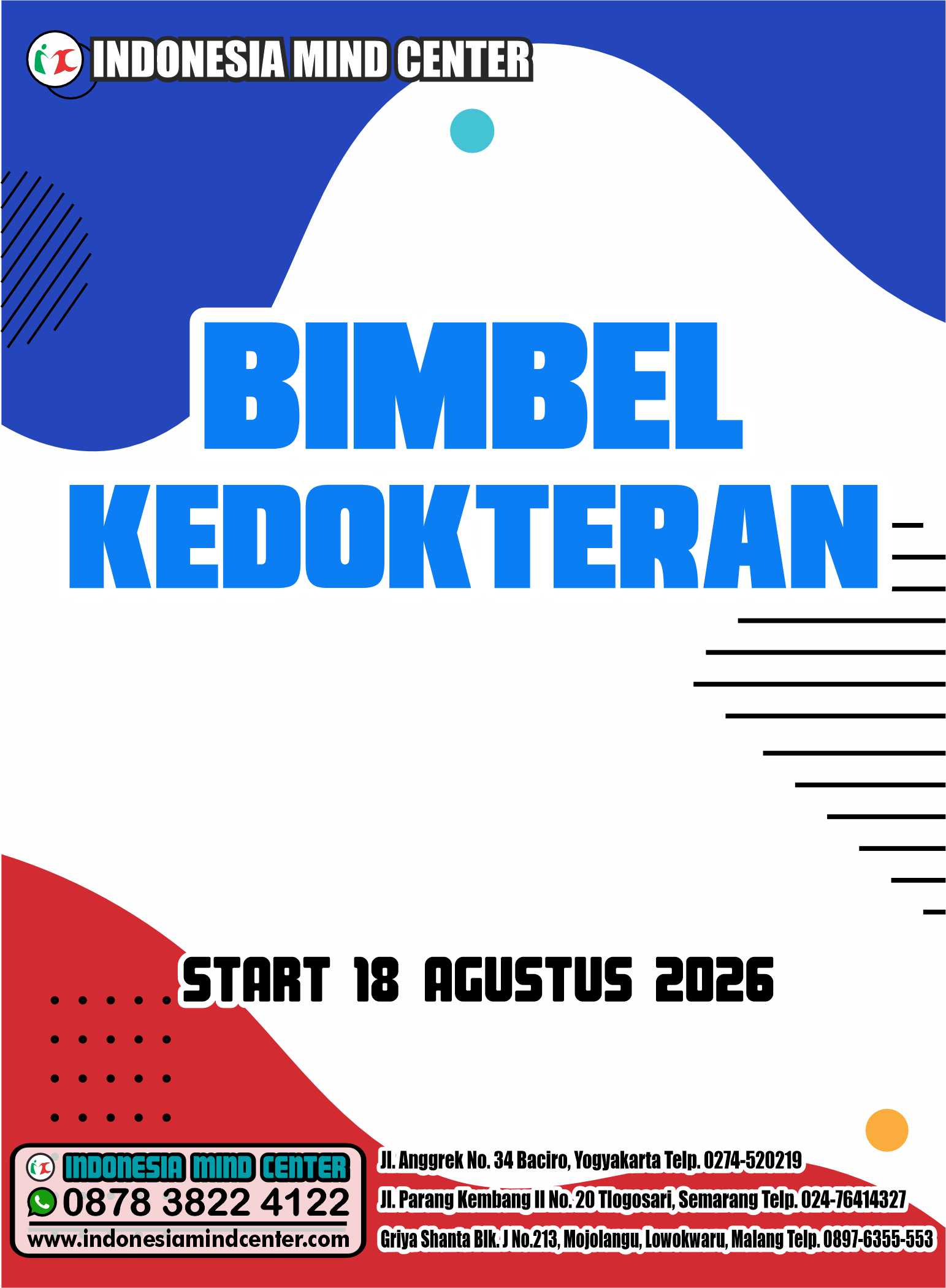 BIMBEL KEDOKTERAN 2027 JAMINAN
