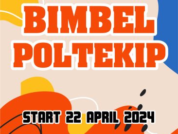 BIMBEL POLTEKIP START 22 APRIL 2024